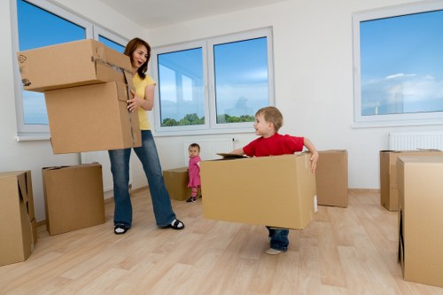 Man and van service handling a small business delivery in Enfield