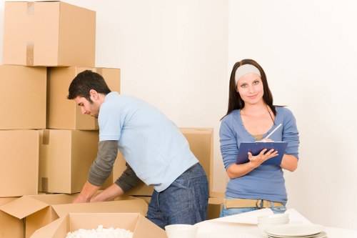 Reusable furniture and donations prepared for charity partnership